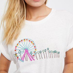 Free People Banner Day Graphic Tee